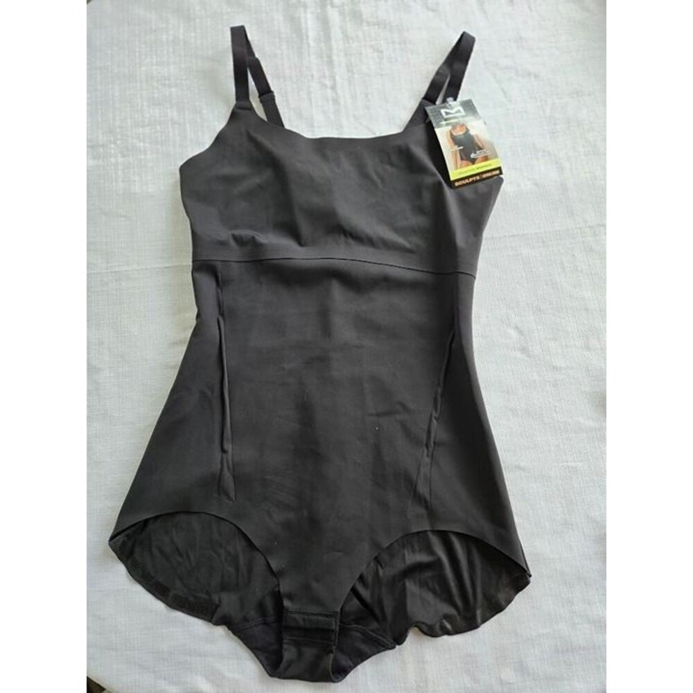 Maidenform Shapewear Shaping Bodysuit - Black - Womens 2XL - NEW